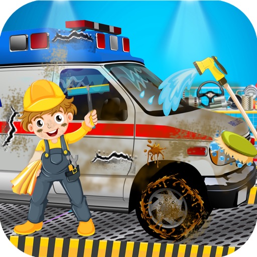 Emergency Vehicle Clean Up Icon