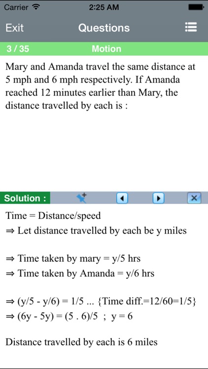 SAT Word Problems (math) screenshot-3