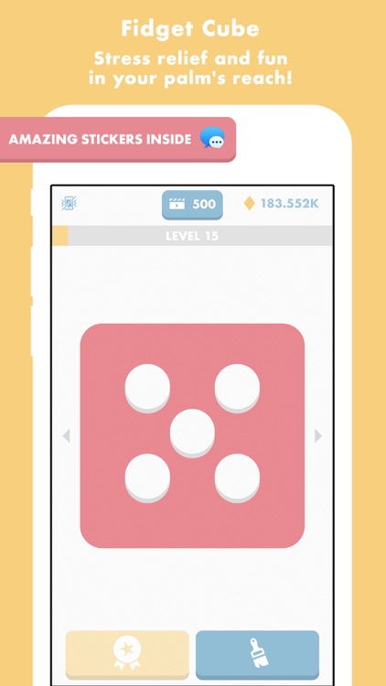 Fidget Cube Simulator Antistress Clicker & Spinner screenshot-0
