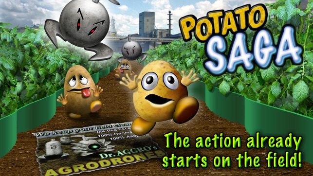 POTATO STORY - action runner fun game