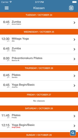 Caramba - Tanz, Yoga, Pilates(圖3)-速報App