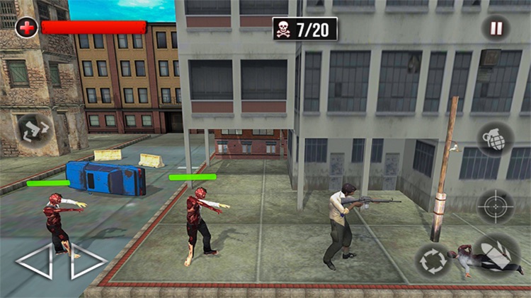 City Police Zombie Defense 3D screenshot-4