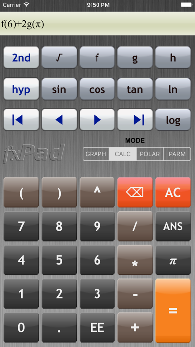 FxPad Schermata dell'app