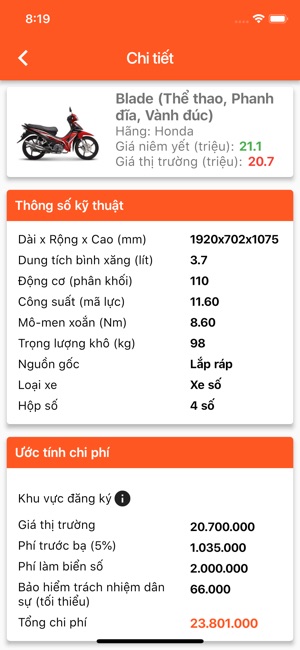 Giá Xe Thị Trường(圖2)-速報App