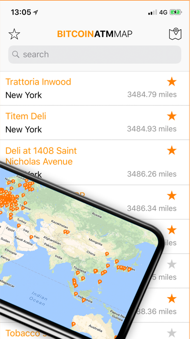 How to cancel & delete Bitcoin ATM Map from iphone & ipad 2