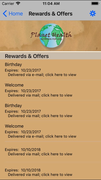 Planet Health Rewards screenshot 3