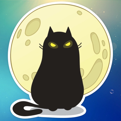 Mystic Cat! Stickers iOS App