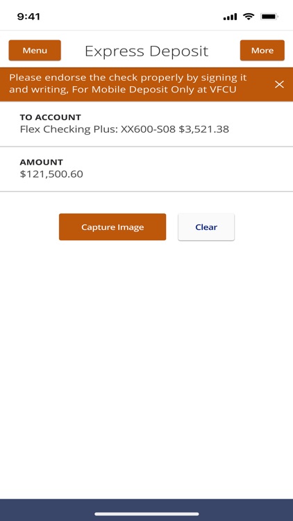 Visions FCU Mobile screenshot-3