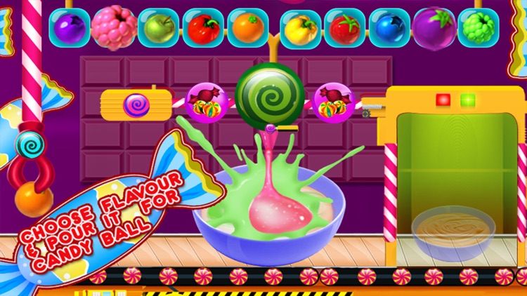 Sweet Candy Bubble Gum Factory