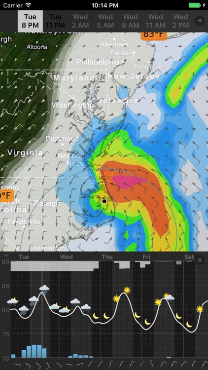 WeatherMap+ screenshot-3
