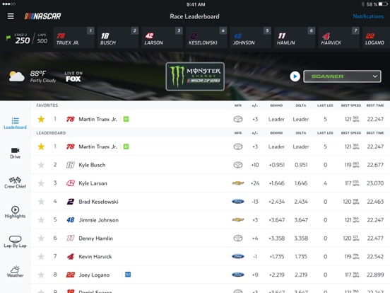 NASCAR MOBILE Screenshots