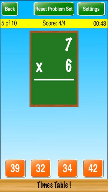 Times Table ! screenshot-3