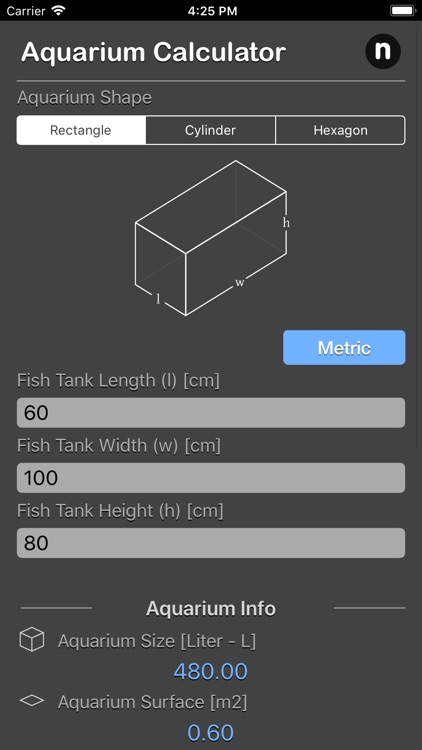 Aquarium Calculator Plus