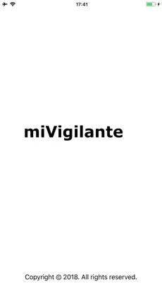 Screenshot 1 miVigilante iphone