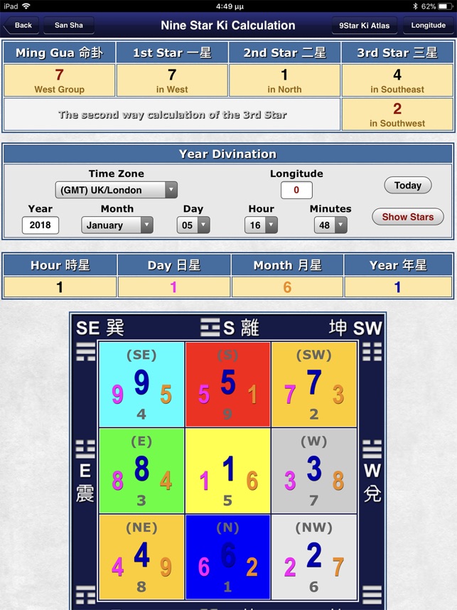 Nine Star Ki Astrology HD(圖4)-速報App