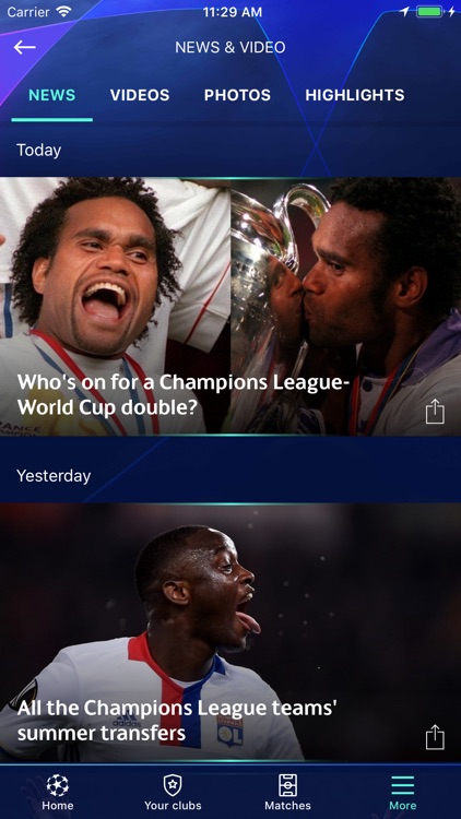 UEFA Champions League Official screenshot-3