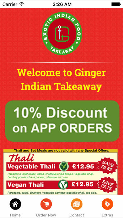 How to cancel & delete Ginger Indian Takeaway London from iphone & ipad 2