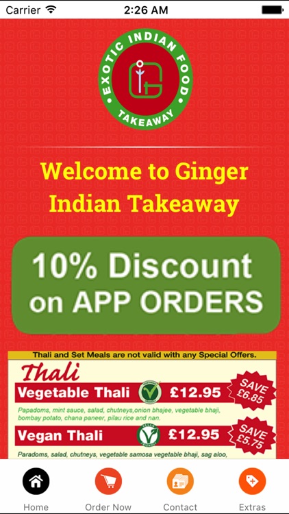 Ginger Indian Takeaway London