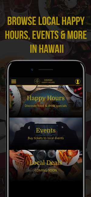 Hawaii Happy Hours(圖1)-速報App