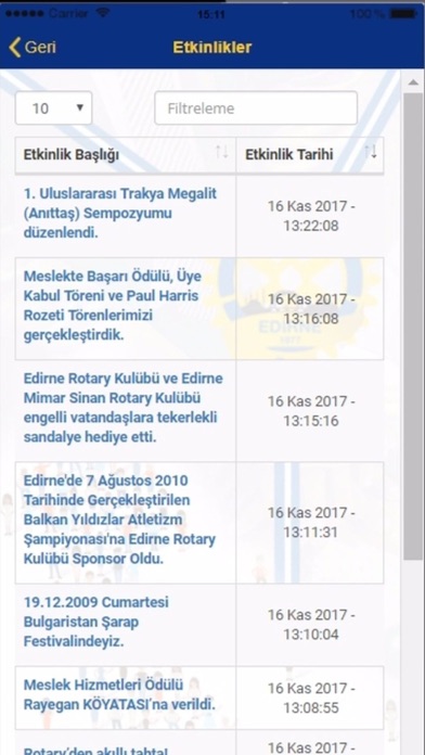 Edirne Rotary Kulübü screenshot 3