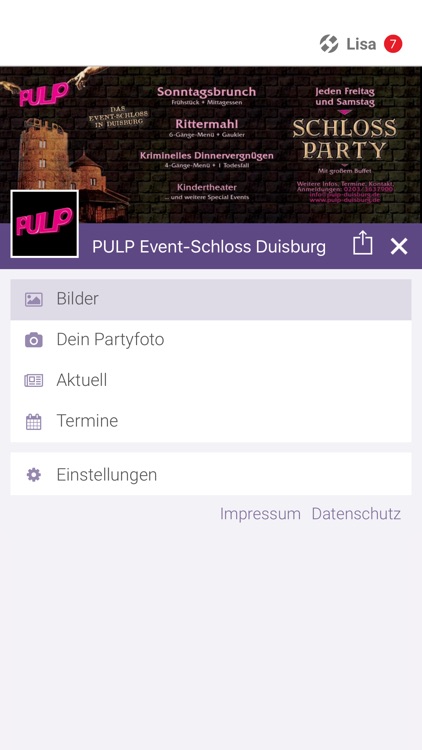 PULP Event-Schloss Duisburg