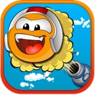 Argamassa explos&atilde;o mole estourar lan&ccedil;amento longo esponja bola zap icon