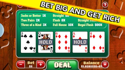 Wild Video Poker Multi Machine screenshot 2