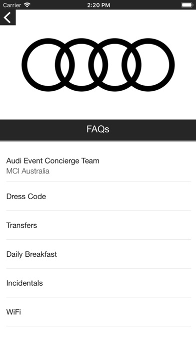 Audi Events screenshot 3