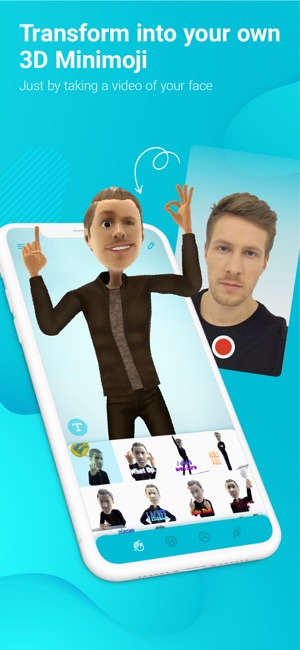 Minimoji: 3d avatar creator