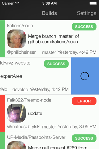 Codeship Manager screenshot 2