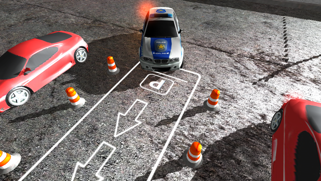 Real Police Car Parking 3D Sim(圖4)-速報App