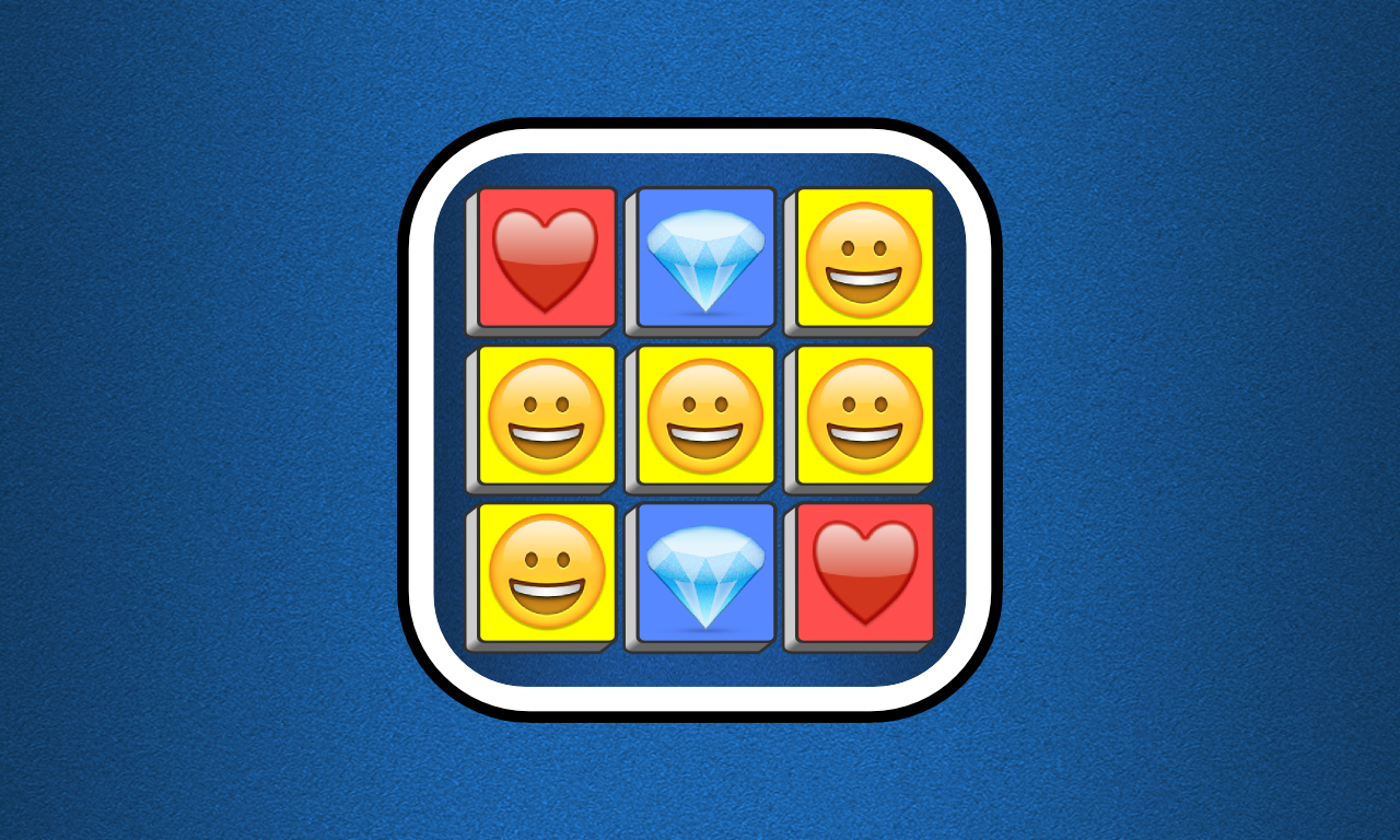 Collapse Jewels (TV) - Tap to Remove the Emoji Bubble Cubes! FREE