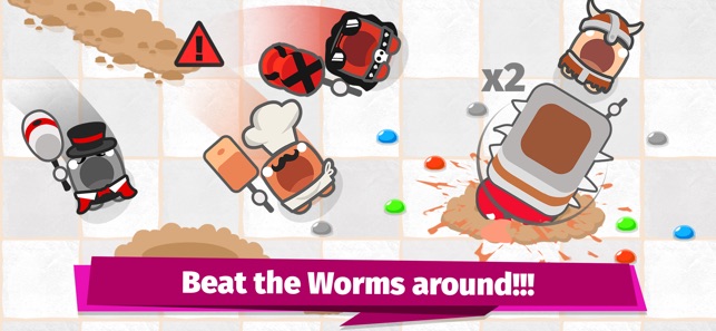 Smashers.io Foes in Worms Land(圖2)-速報App