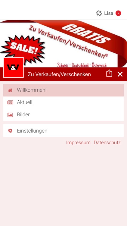 Zu Verkaufen/Verschenken