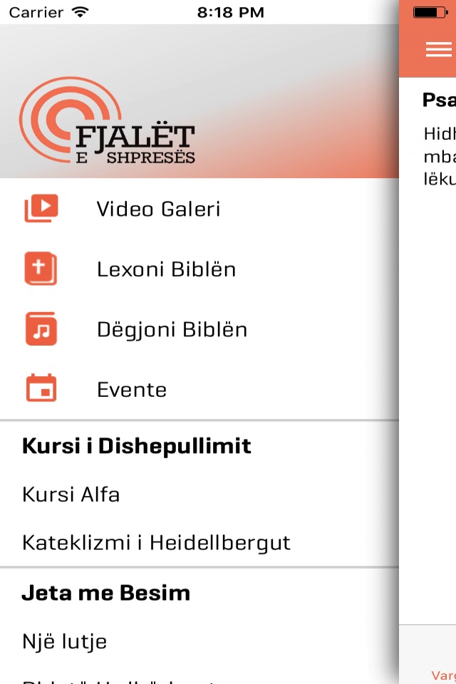 Fjalet e Shpreses screenshot 3