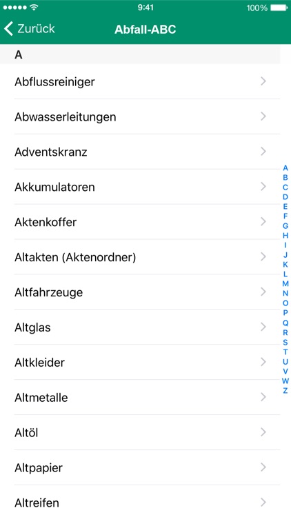 Abfallplaner AWS screenshot-4