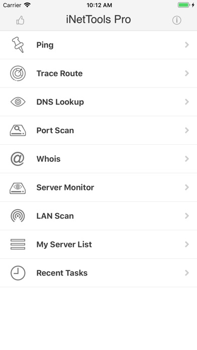 iNetTools Pro For iPhone - Network Diagnose Tools Screenshot 1