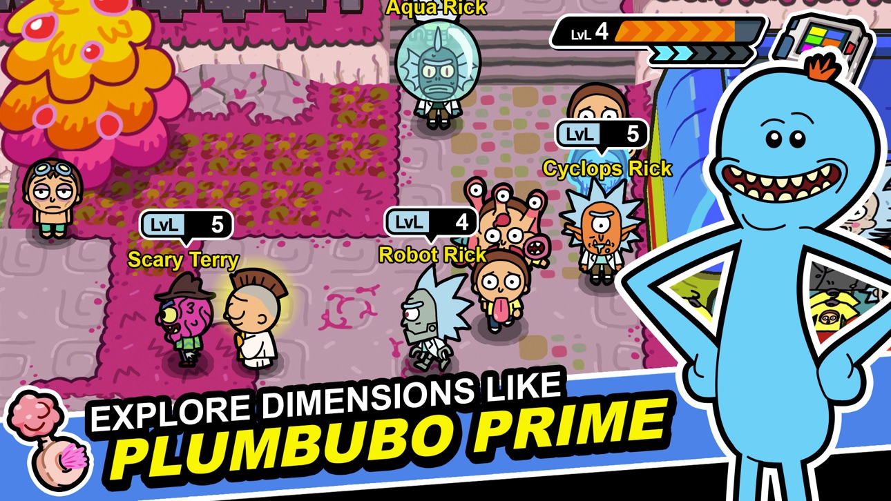 Rick and Morty: Pocket Mortys Hack screenshot 5 - iOS game interface