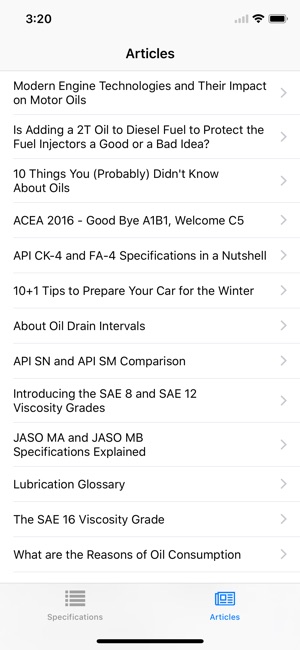 Oil Specifications(圖2)-速報App