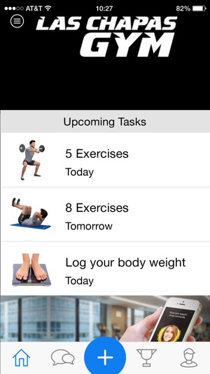 Las Chapas GYM App