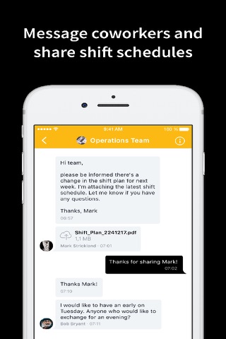 Snack Chat - Employee App screenshot 3