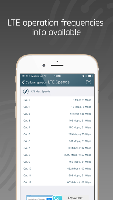 LTE Cell Info: Network Status Screenshot 3