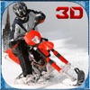 Extreme Snow Bike Simulator 3D - Ride the mountain bike in frozen arctic hills