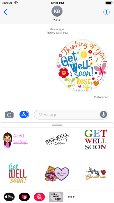 Get Well Soon Stickers 2018 screenshot 2