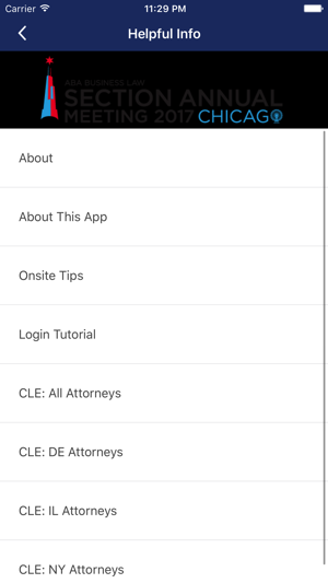 ABA Business Law Events(圖4)-速報App