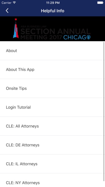 ABA Business Law Events screenshot-3