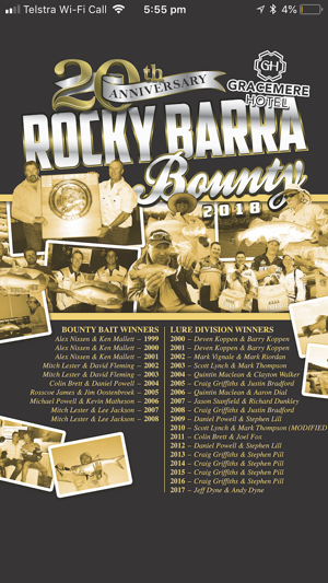 Rocky Barra Bounty