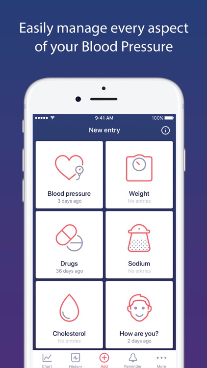 Blood Pressure app best monitor, tracker, checker screenshot-0