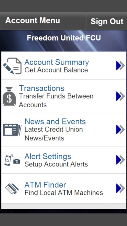 Freedom United FCU Mobile