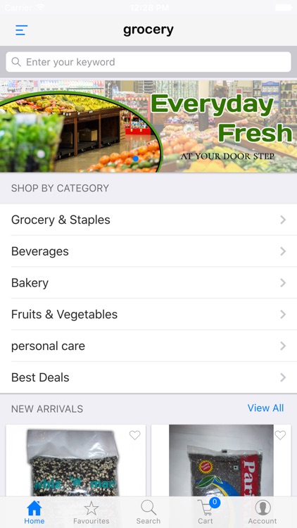 Oho Grocery App